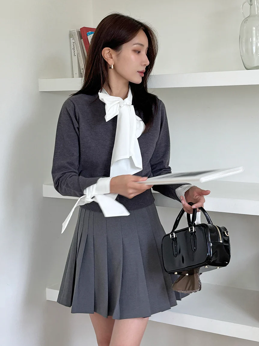 Pleated Skort Shorts - Image 5