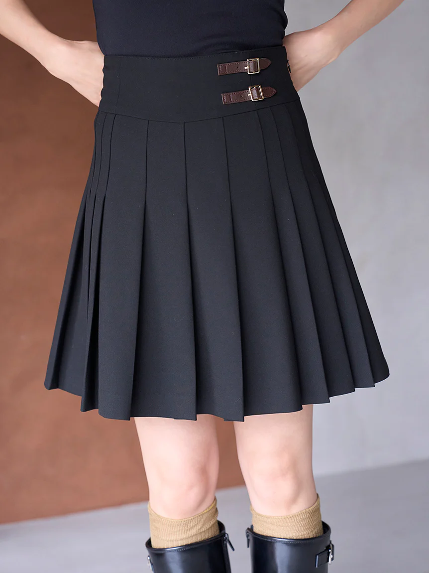 Pleated Skort Shorts - Image 6
