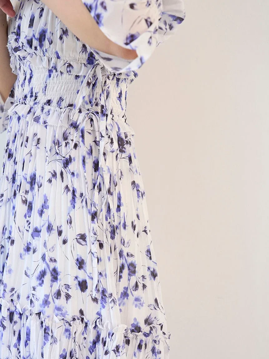 Boho-Inspired Ruffle Layered Maxi Dress - Image 14