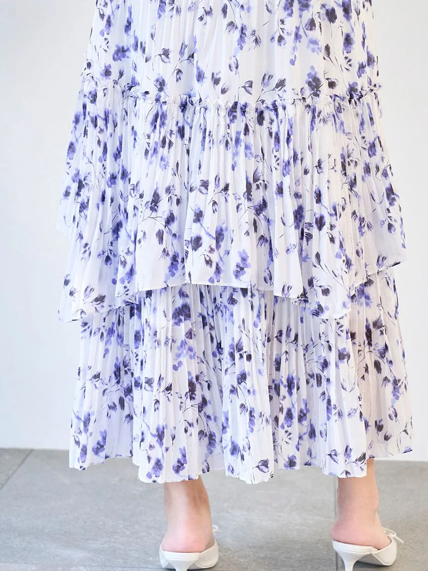 Boho-Inspired Ruffle Layered Maxi Dress - Image 17