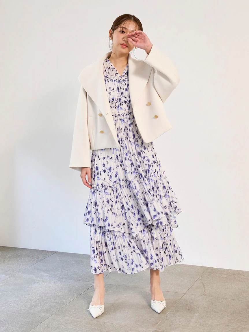 Boho-Inspired Ruffle Layered Maxi Dress - Image 9