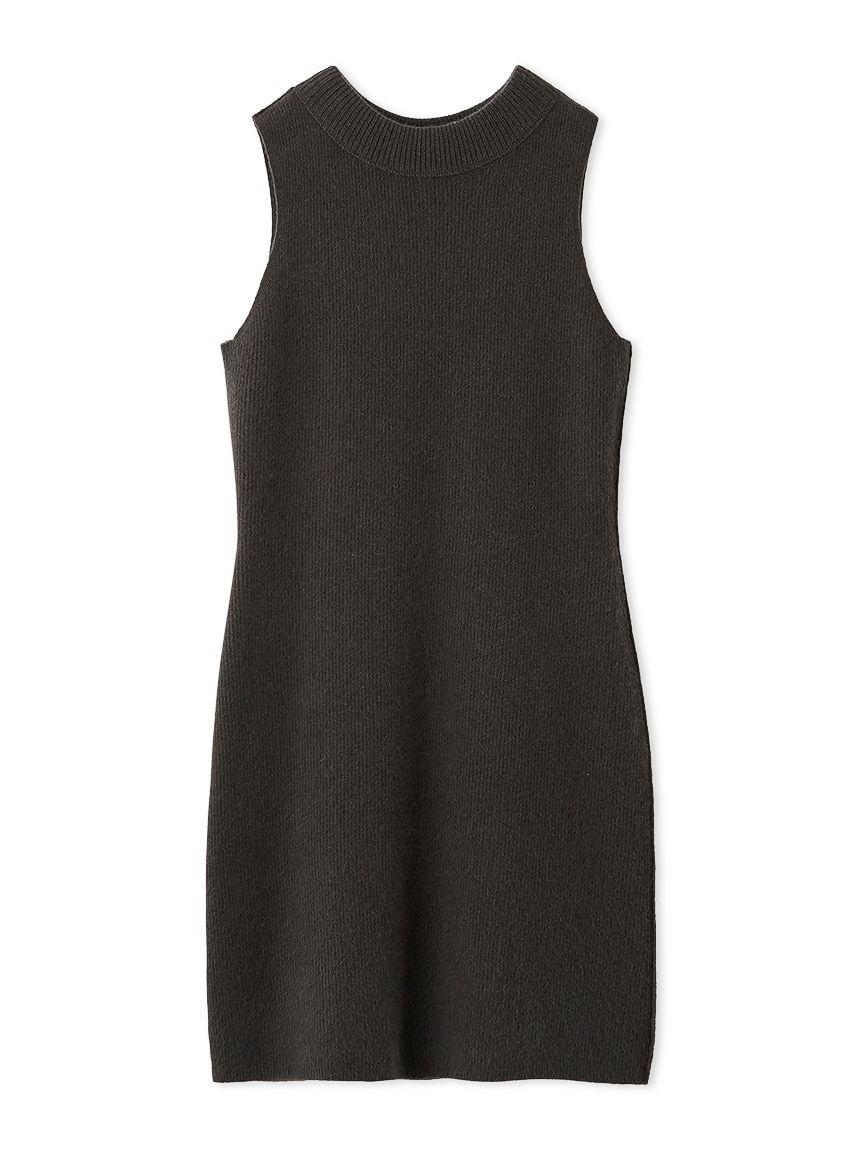 Raccoon Ribbed Sleeveless Mini Dress - Image 3