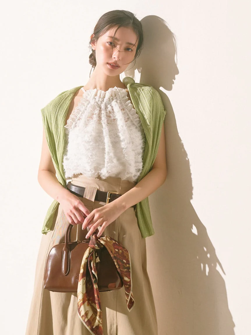 Ribbed Sheer Cardigan - Image 6