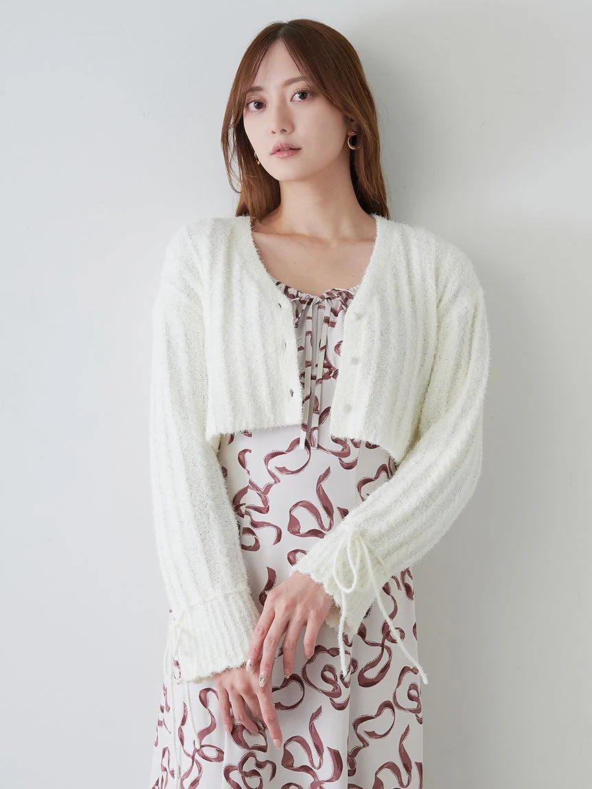 Ribbon Button up Cardigan - Image 5