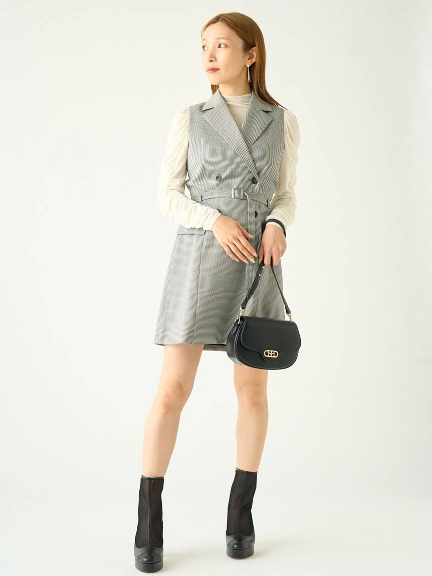 Round Metal Shoulder Bag - Image 3