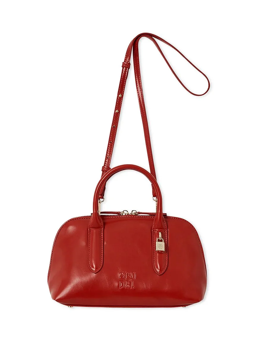 Round Mini Boston Bag - Image 3