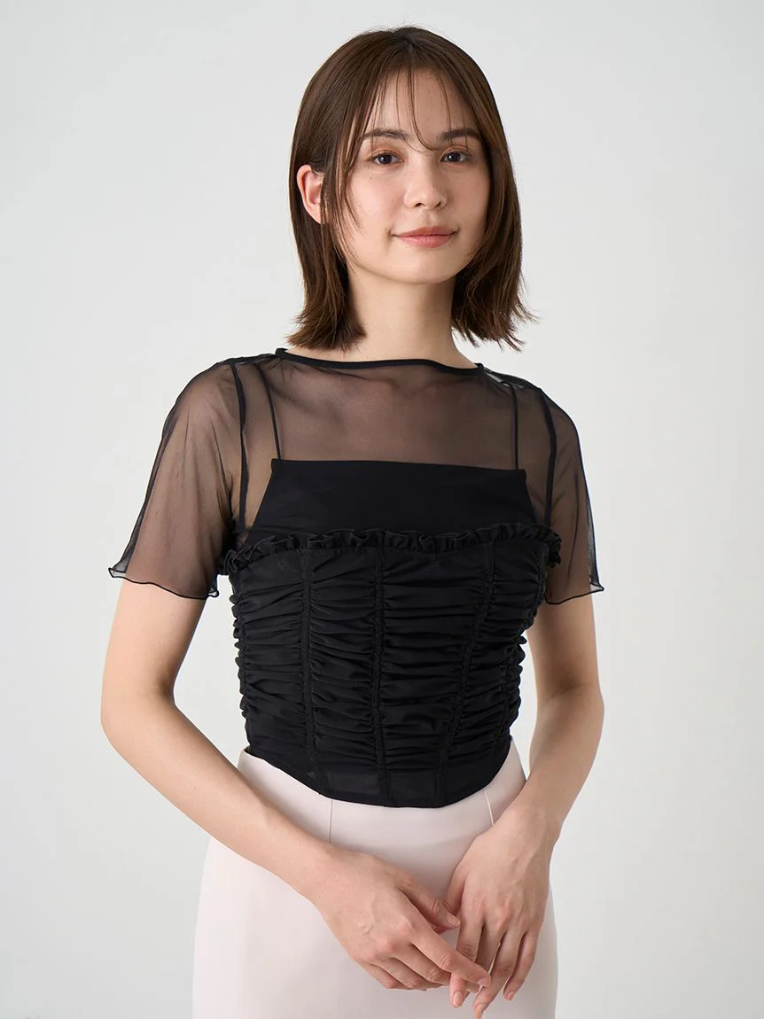 Ruched Bustier Tops - Image 10