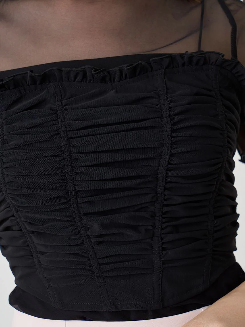 Ruched Bustier Tops - Image 13