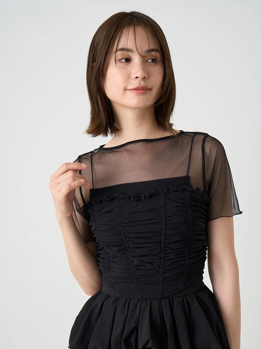 Ruched Bustier Tops - Image 15