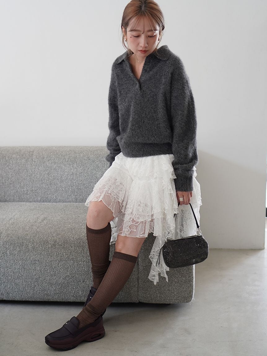 Ruffled Camisole Mini Dress - Image 10