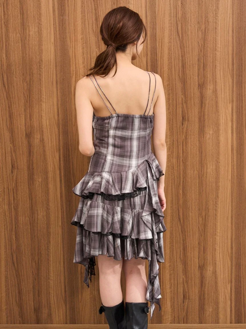 Ruffled Camisole Mini Dress - Image 23