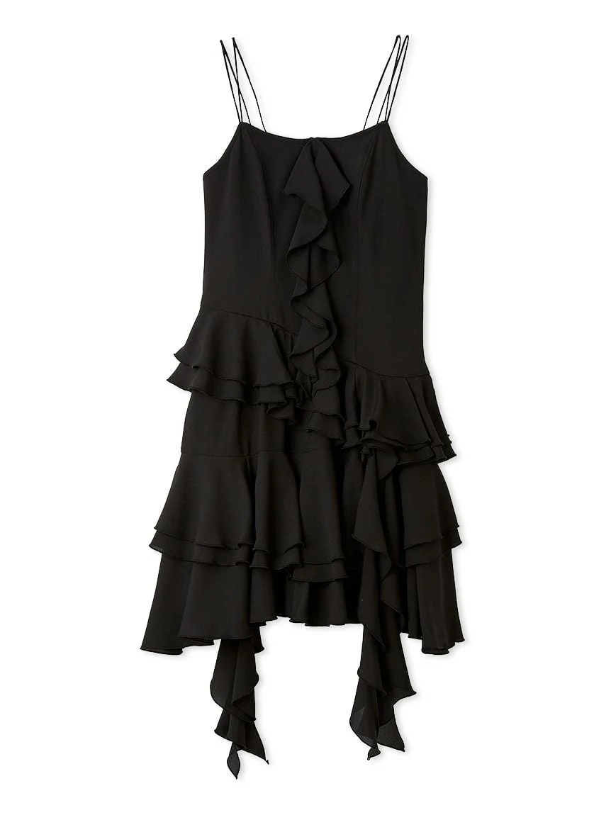 Ruffled Camisole Mini Dress - Image 3