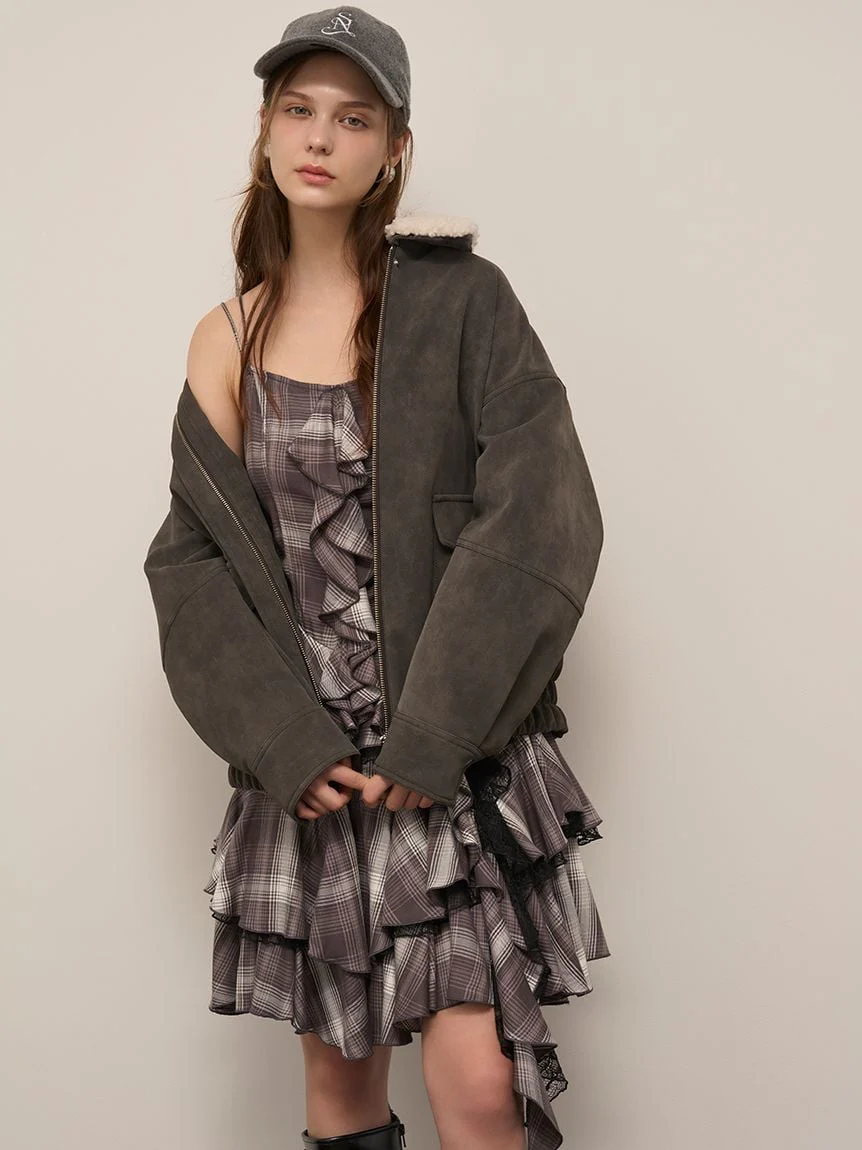 Ruffled Camisole Mini Dress - Image 4