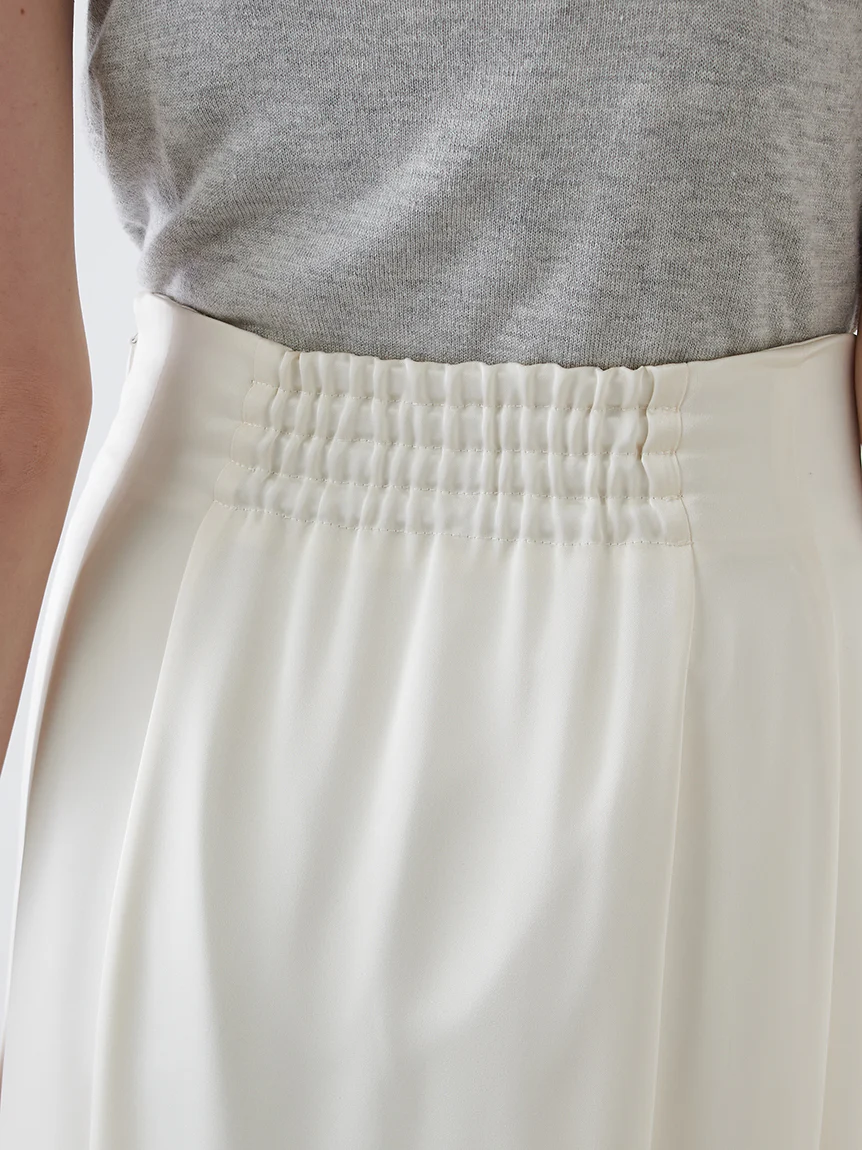 Satin Midi Mermaid Skirt - Image 9