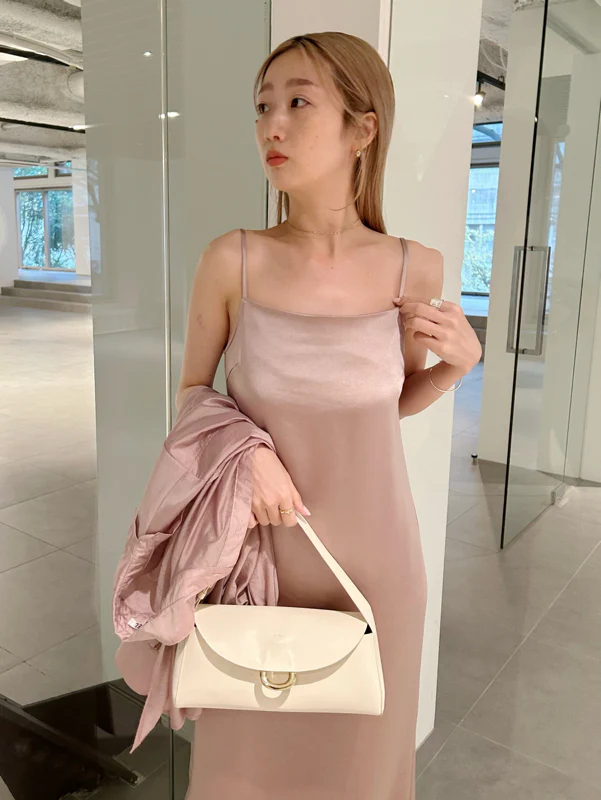 Cami Satin Slip Dress - Image 13