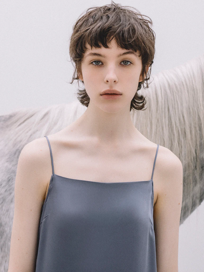 Cami Satin Slip Dress - Image 16