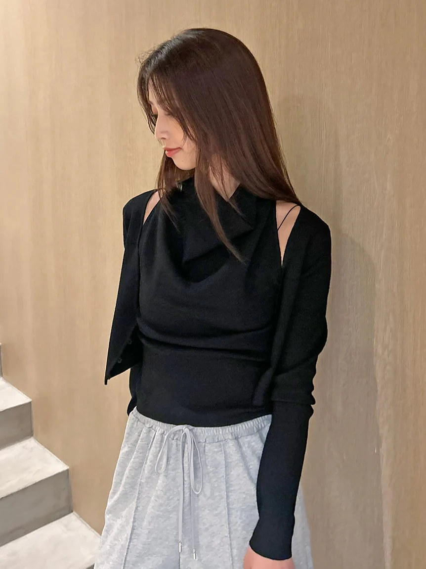 Sleeveless Knit Set - Image 28