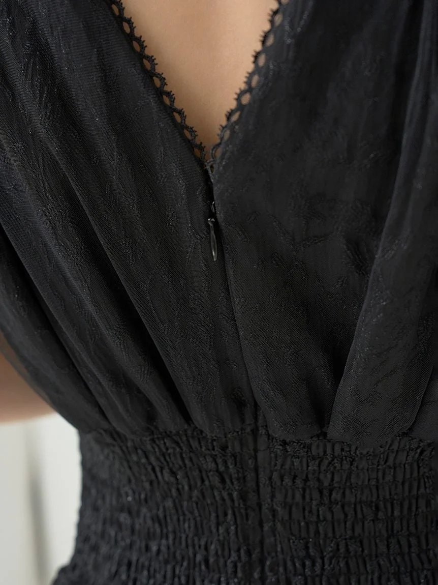 Sleeveless Plunge Neck Maxi Dress - Image 17
