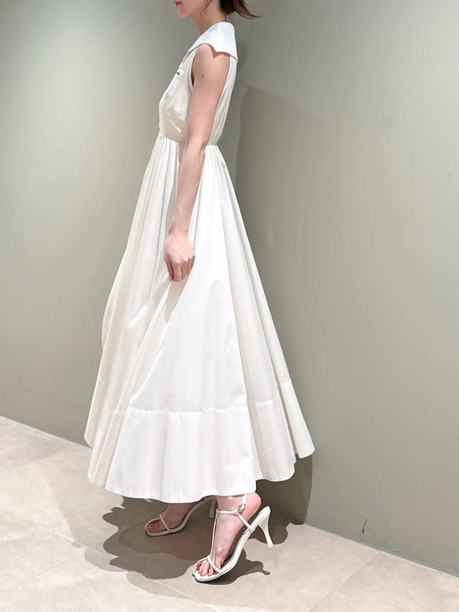 Sleeveless Shirt Dress - Image 17