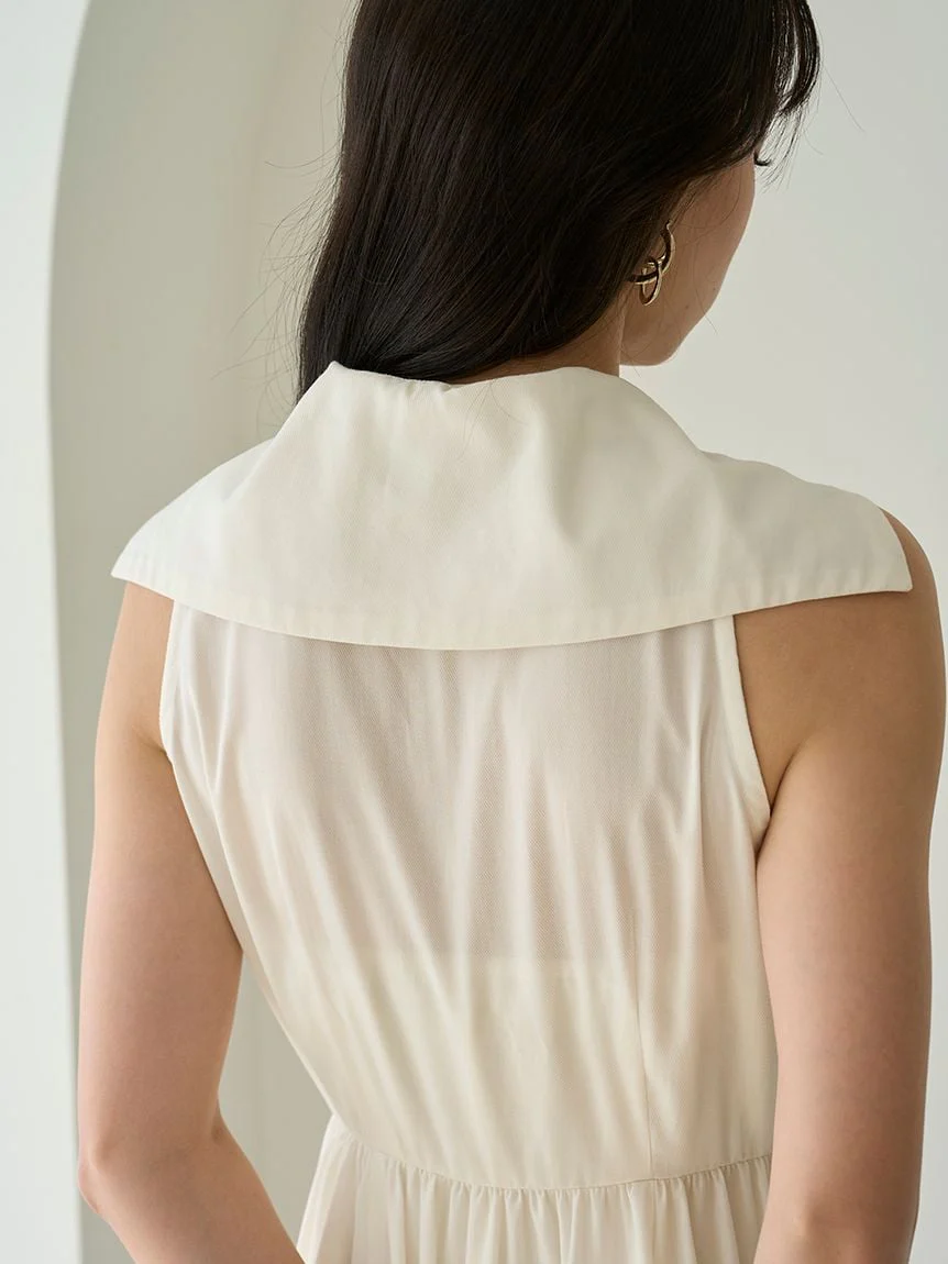Sleeveless Shirt Dress - Image 23