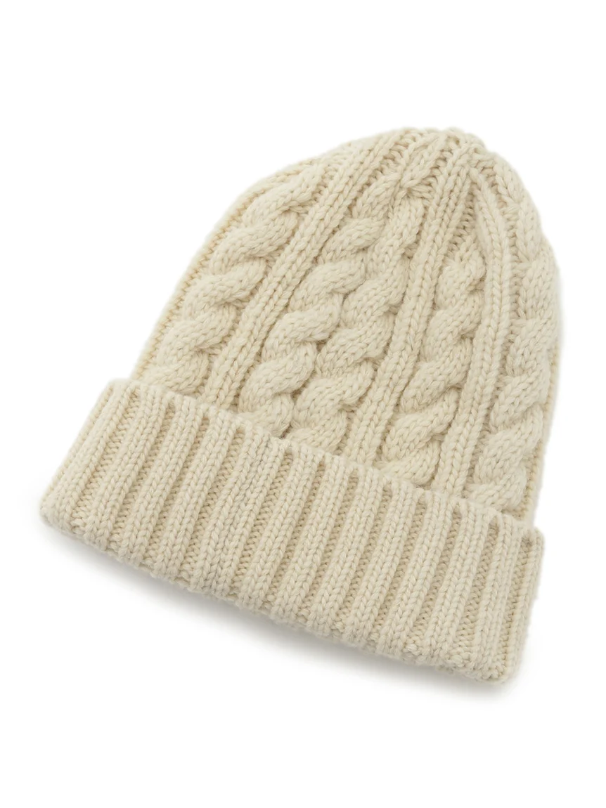 [SNIDEL|NEW ERA®] Cable Knit Cap - Image 4