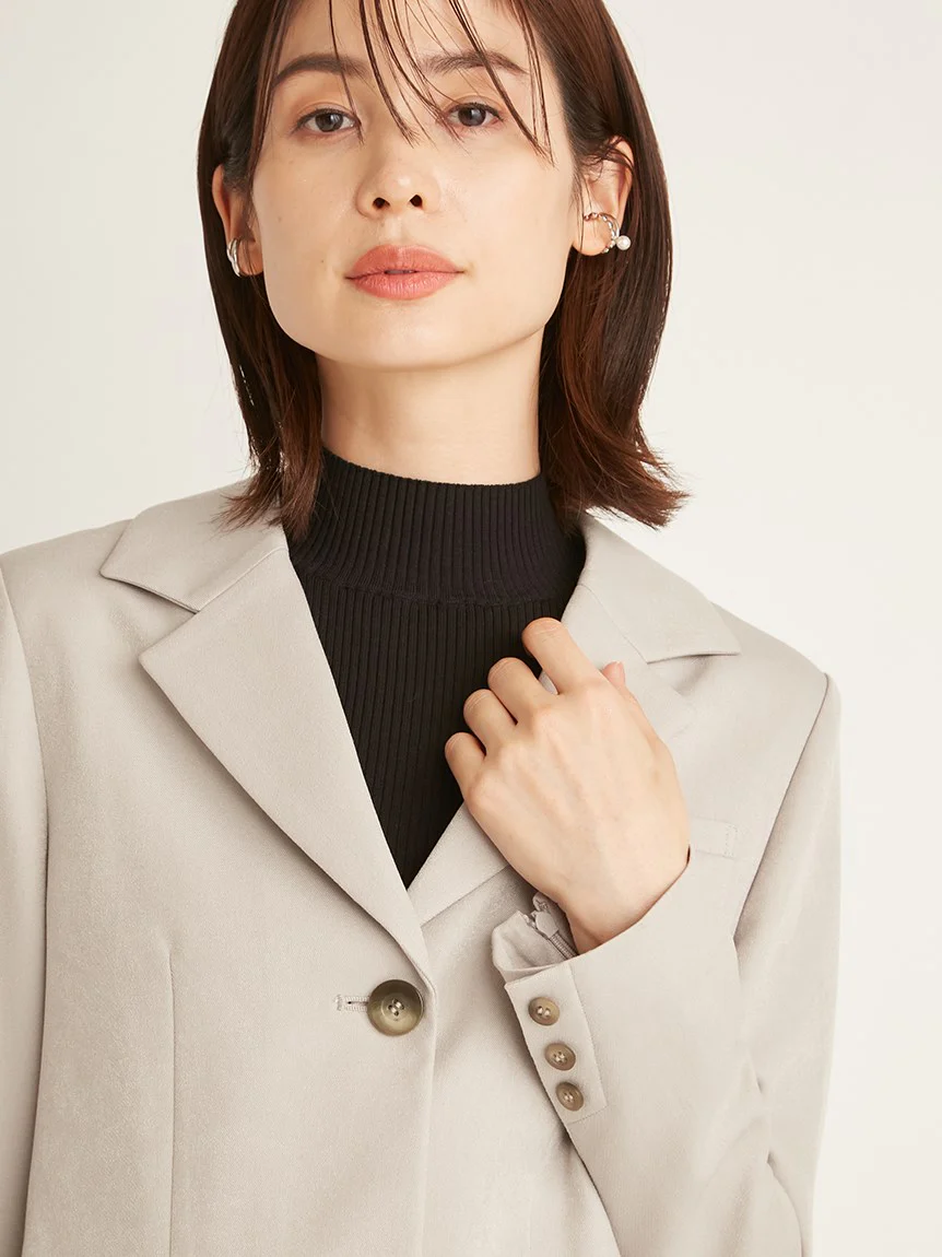 Sustainable Back Flare Short Jacket - Image 11
