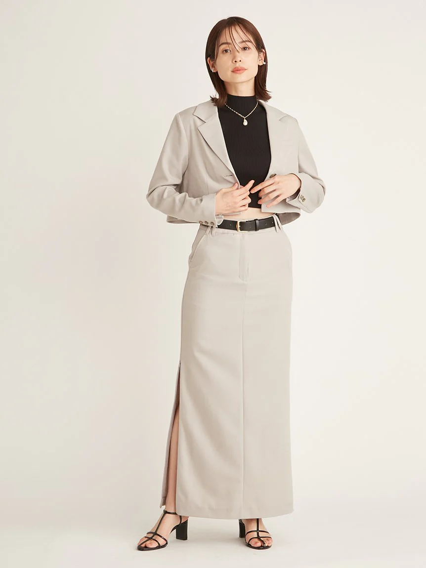 Sustainable Back Flare Short Jacket - Image 18
