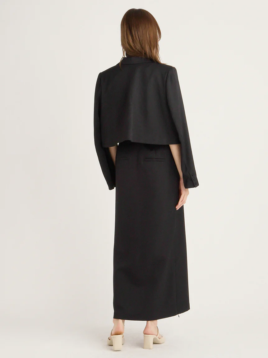 Sustainable Back Flare Short Jacket - Image 26