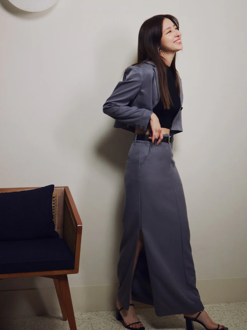 Sustainable Back Flare Short Jacket - Image 5