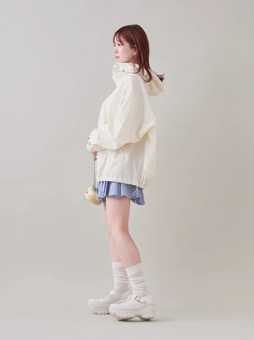 Sustainable Sheer Irregular Hem Skort - Image 15