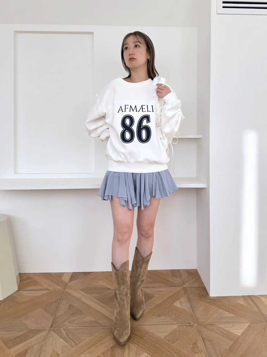 Sustainable Sheer Irregular Hem Skort - Image 23