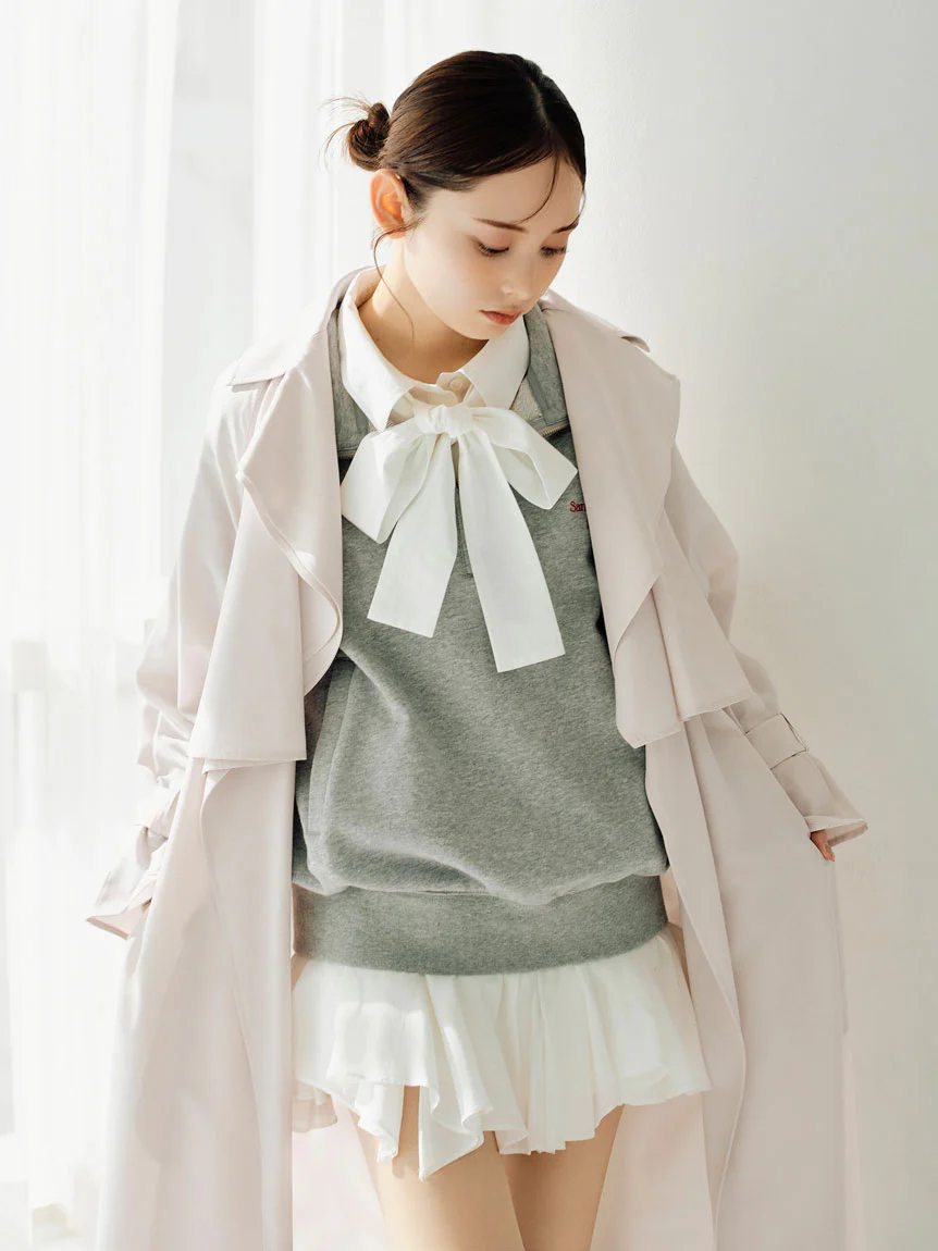 Sustainable Sheer Irregular Hem Skort - Image 25