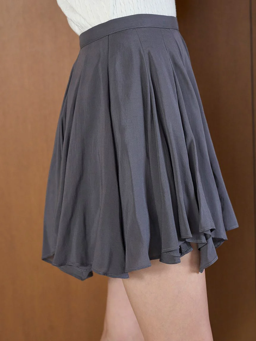 Sustainable Sheer Irregular Hem Skort - Image 8