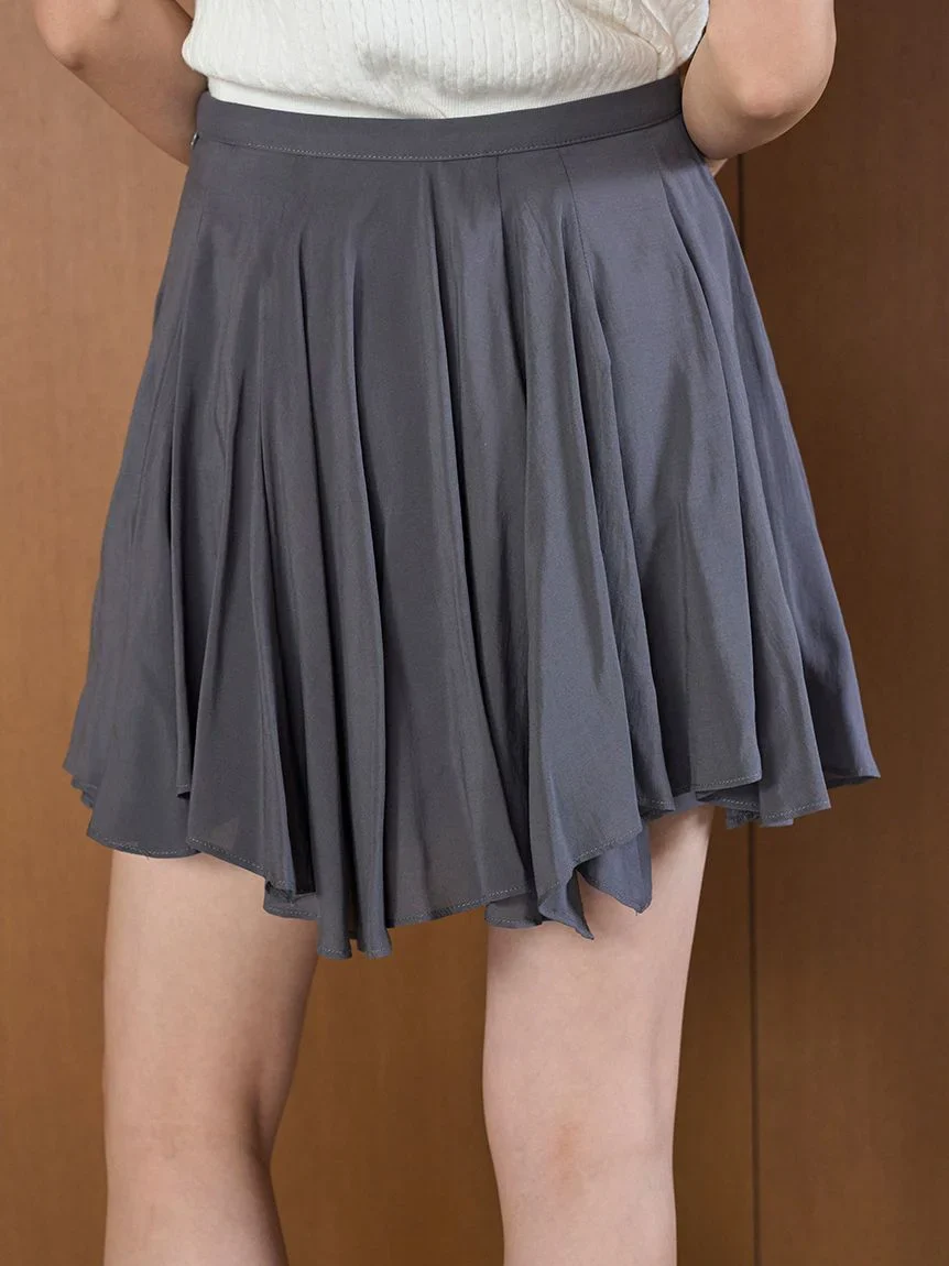 Sustainable Sheer Irregular Hem Skort - Image 9