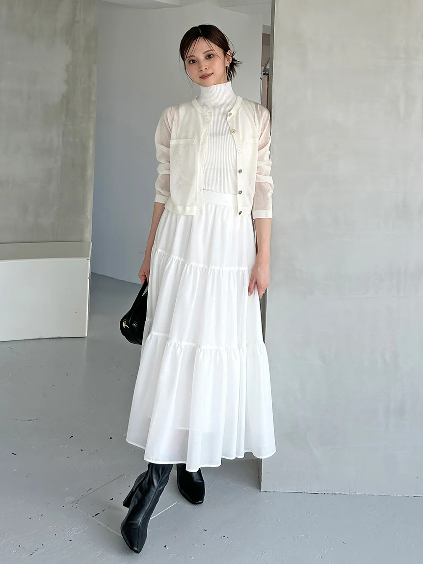 Sustainable Sleeveless Lame Knit Top - Image 7