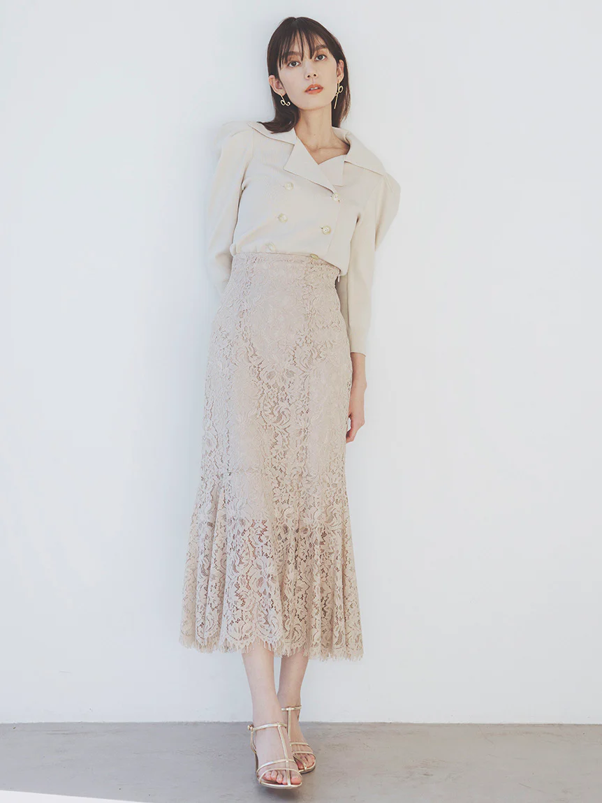 Sustainable Trench Design Knit Crop Top - Image 10