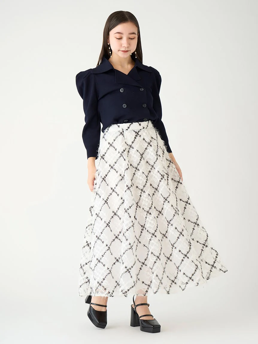 Sustainable Trench Design Knit Crop Top - Image 8