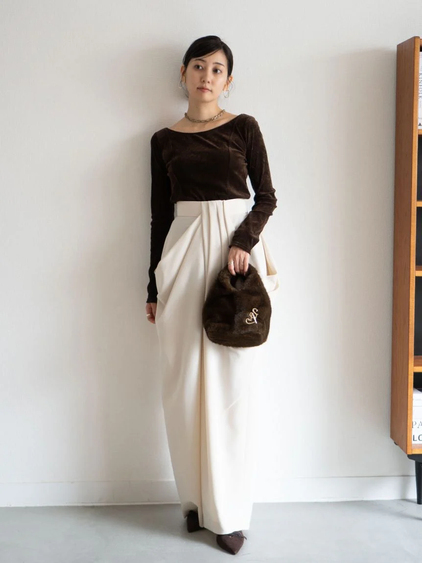 Velour Top with Built-In Bra - Image 11