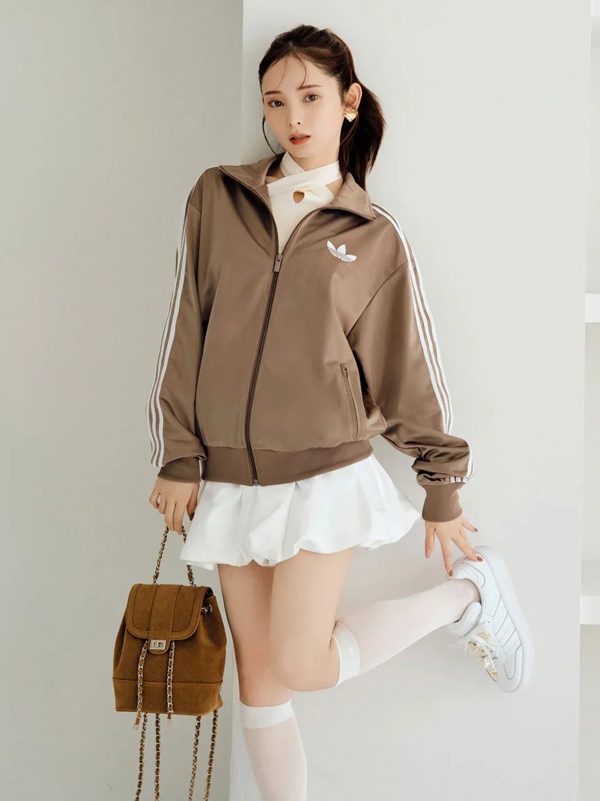 Voluminous Pleated Bubble Skort - Image 7
