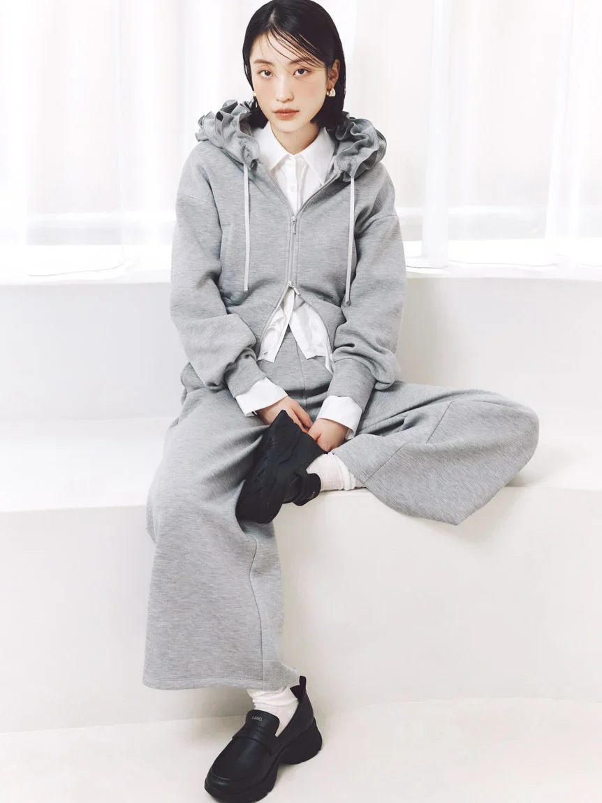 Bonded Wide-Leg Pants - Image 3