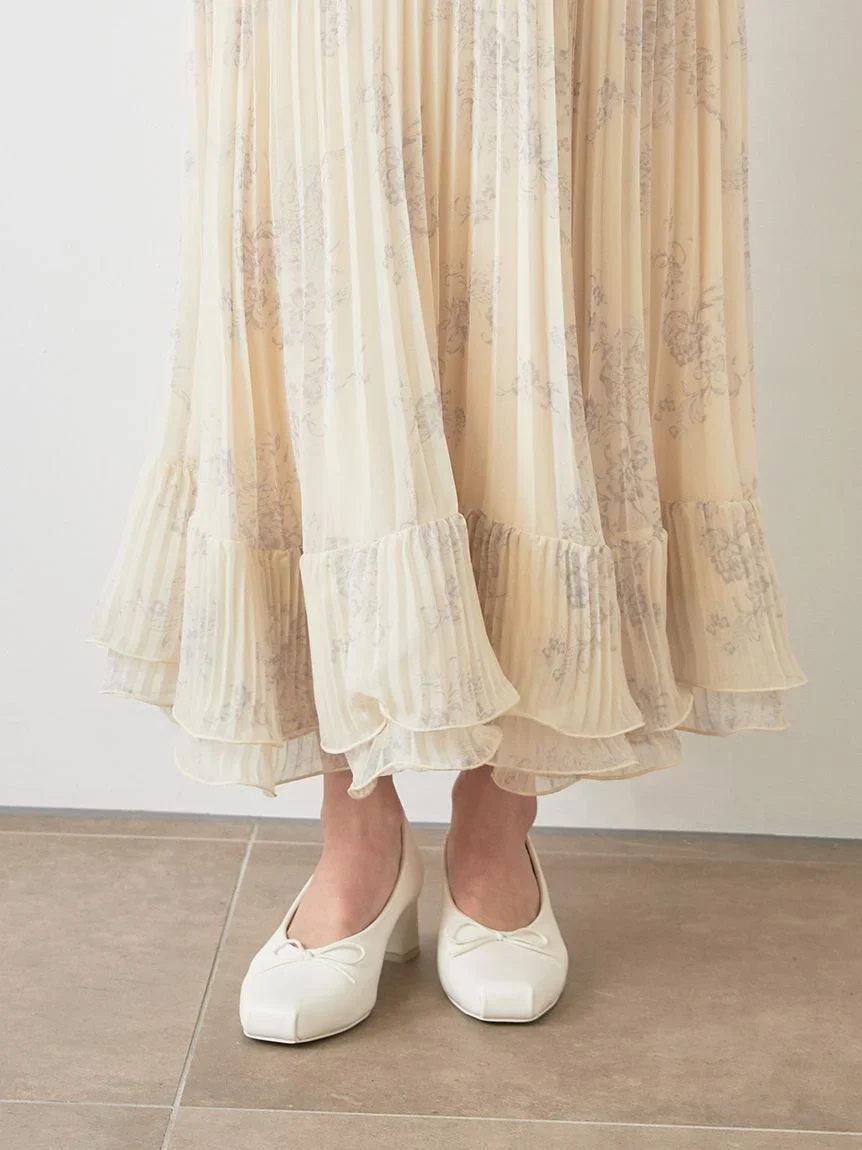 【Chacott】Flower Lace Dress - Image 13