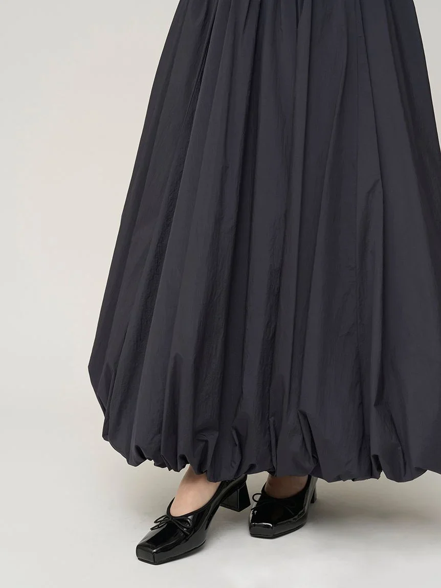 【Chacott】Knit Balloon Dress - Image 15