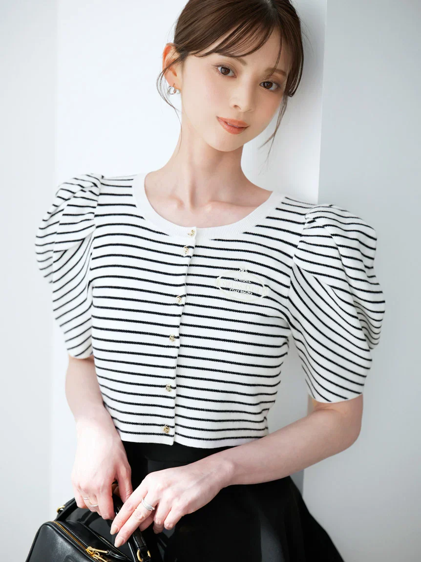 【Chacott】Knit Cardigan - Image 8