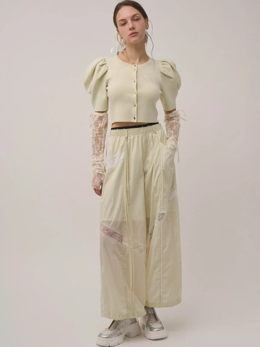 【Chacott】Lace Arm Covers - Image 5