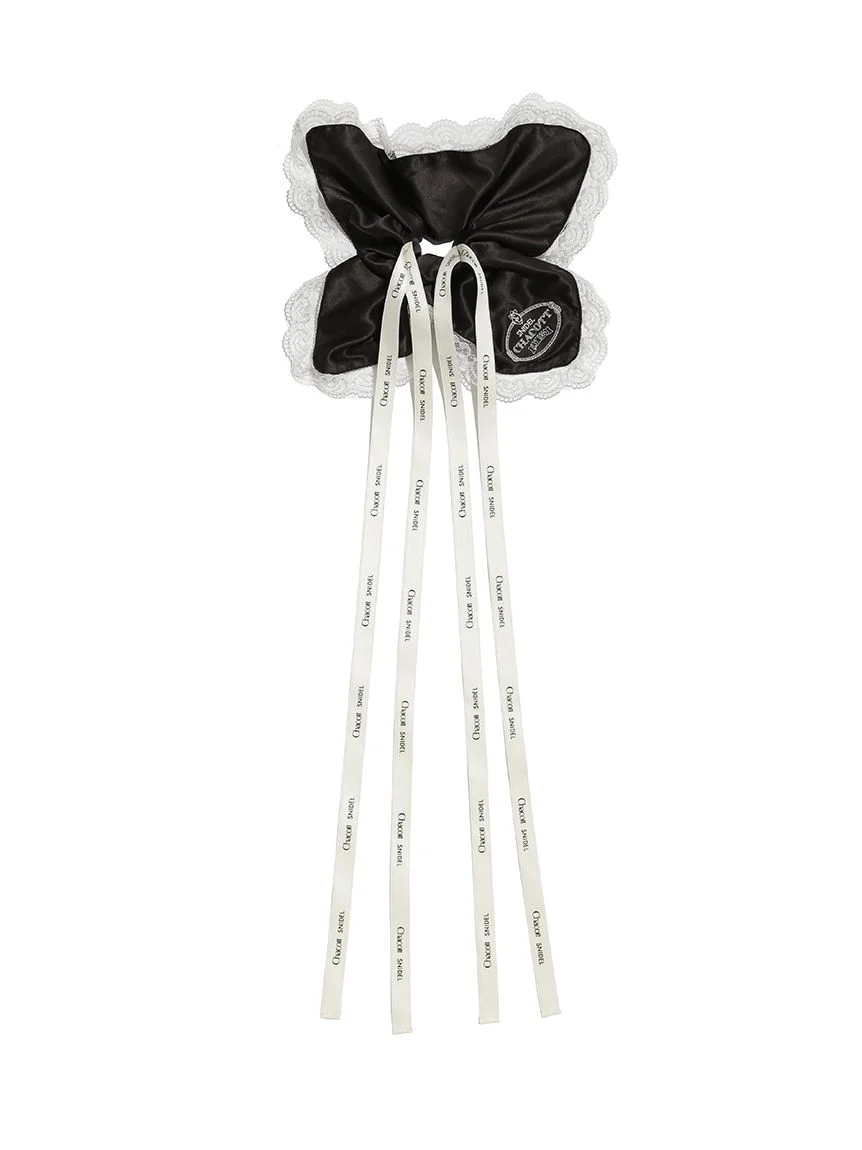 【Chacott】Lace Scrunchie - Image 2