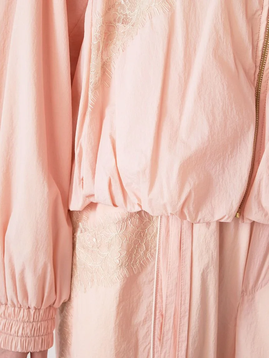 【Chacott】Nylon Lace Blouson - Image 12