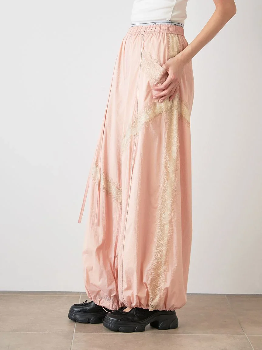 【Chacott】Nylon Lace Pants - Image 17