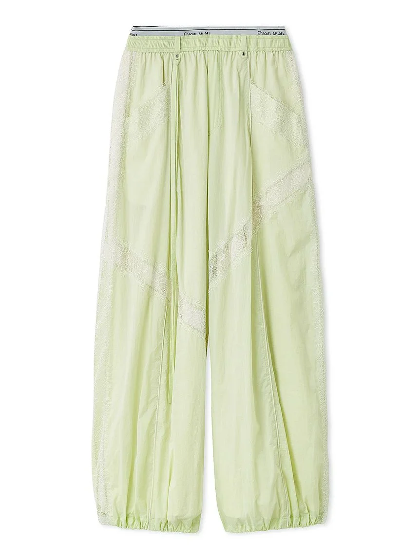 【Chacott】Nylon Lace Pants - Image 3