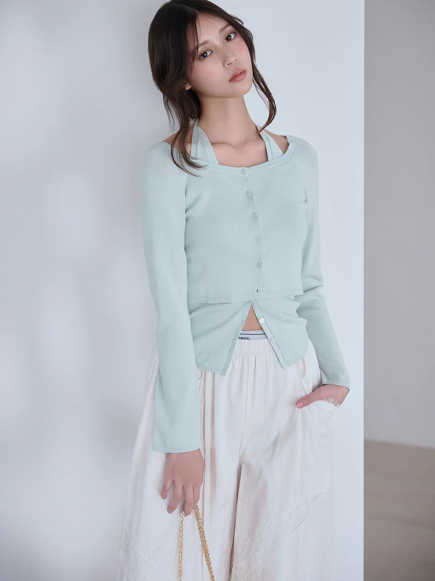 【Chacott】Nylon Lace Pants - Image 6