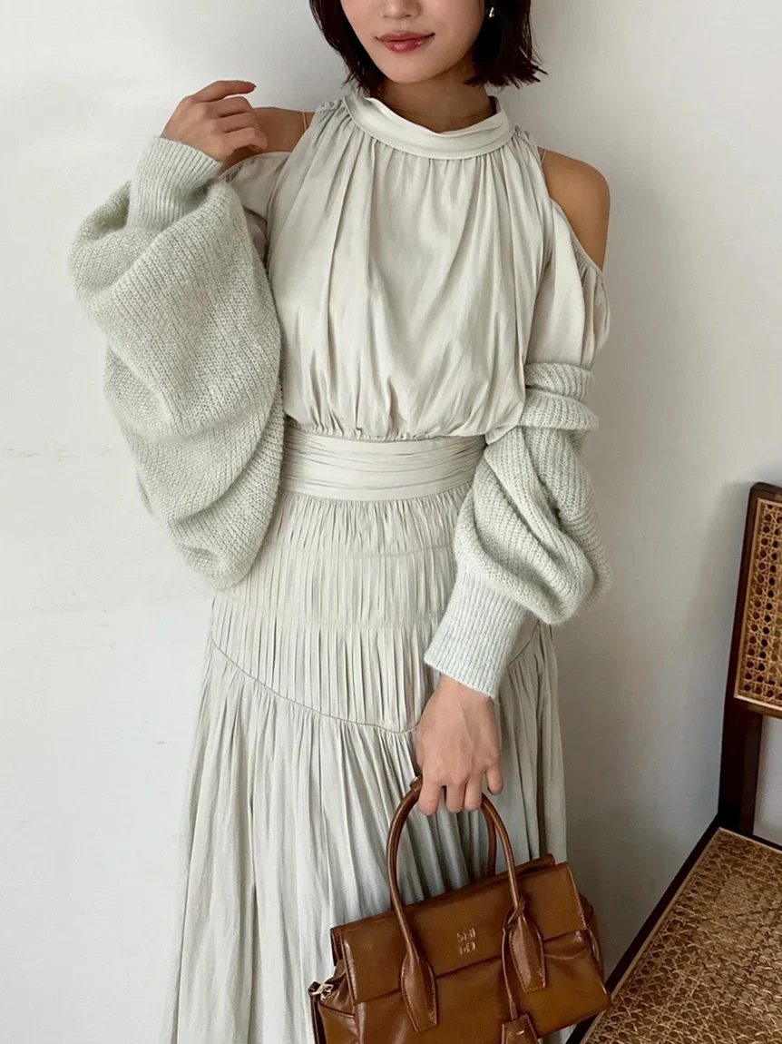 Cold Shoulder Long Dress - Image 24